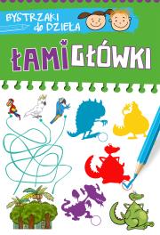 Okładka książki Bystrzaki do dzieła Łamigłówki