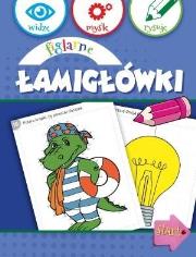 Figlarne łamigłówki. Autor: praca zbiorowa. Dadada.pl Okładka książki Figlarne łamigłówki