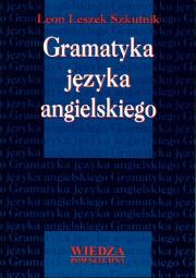 Gramatyka języka angielskiego. Autor: Szkutnik Leon Leszek. Dadada.pl Okładka książki Gramatyka języka angielskiego