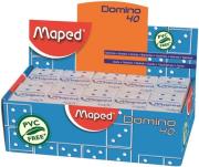 Opakowanie Gumka domino 40 średnia display 40 sztuk