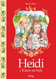 Heidi i Klara na hali. Autor: Maury Marie-Jose. Dadada.pl Okładka książki Heidi i Klara na hali
