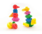 Opakowanie Klocki magiczne kształty 55 elementów