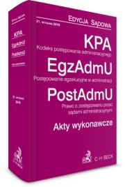 Kodeks postępowania administracyjnego Postępowanie egzekucyjne w administracji Prawo o postępowaniu przed sądami administracyjnymi. Autor: praca zbiorowa. Dadada.pl Okładka książki Kodeks postępowania administracyjnego Postępowanie egzekucyjne w administracji Prawo o postępowaniu przed sądami administracyjnymi
