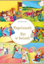 Kopciuszek Kot w butach. Autor: Perrault Charles. Dadada.pl Okładka książki Kopciuszek Kot w butach