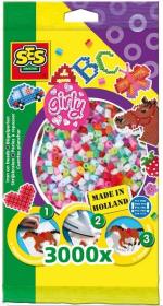 Opakowanie Koraliki do prasowanek - w dziewczęcych kol.