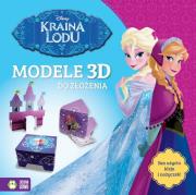 Kraina Lodu. Modele 3D do złożenia - Disney. Autor: Opracowanie zbiorowe. Dadada.pl Okładka książki Kraina Lodu. Modele 3D do złożenia - Disney