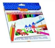 Kredki ołówkowe 24 kolory JOVI. Wydawca: JOVI. Dadada.pl Opakowanie Kredki ołówkowe 24 kolory JOVI