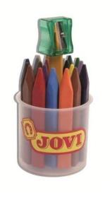 Kredki świecowe trójkątne 16 kolorów JOVI. Wydawca: JOVI. Dadada.pl Opakowanie Kredki świecowe trójkątne 16 kolorów JOVI