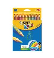 Kredki Tropicolors 2 18 kol. blister BIC. Wydawca: Bic. Dadada.pl Opakowanie Kredki Tropicolors 2 18 kol. blister BIC