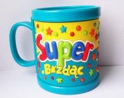 Opakowanie Kubek imienny dla dziecka Super brzdąc