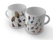 Kubek ptaki polski 1. Autor: Soliton. Dadada.pl Okładka książki Kubek ptaki polski 1