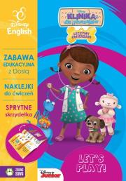 Let's play. Zabawy edukacyjne z Dosią. Disney English. Autor: Opracowanie zbiorowe. Dadada.pl Okładka książki Let's play. Zabawy edukacyjne z Dosią. Disney English