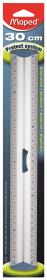 Opakowanie Linijka aluminiowa z uchwytem 30 cm