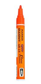 Opakowanie Marker olejowy Grand GR-25 pomarańczowy 12 sztuk