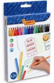 Mazaki dla dzieci 24 kolory JOVI. Wydawca: JOVI. Dadada.pl Opakowanie Mazaki dla dzieci 24 kolory JOVI