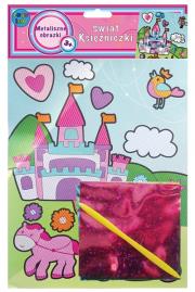 Opakowanie Metaliczne obrazki - Świat Księżniczki STnux