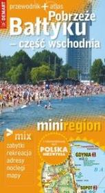 Okładka książki Mini region Pobrzeże Bałtyku przewodnik + atlas