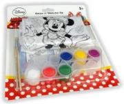 Okładka książki Myszka Minnie koszulka do kolorowania 3-4 lata