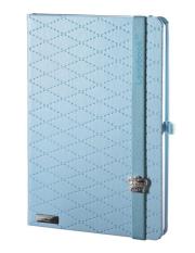 Opakowanie Notes A5 Glamorous Beauty niebieski kratka