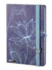 Opakowanie Notes A5 Lovely Butterfly niebieski kratka