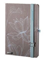 Opakowanie Notes A5 Lovely Butterfly szary kratka