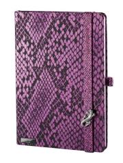 Opakowanie Notes A5 Snake Sharmer fuksja linia