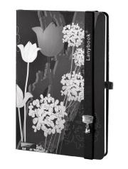 Opakowanie Notes A5 Tulip Mania czarny kratka
