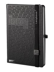 Opakowanie Notes A6 Idea Factory czarny kratka
