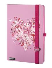 Opakowanie Notes A6 Lovestruck czerwony kratka