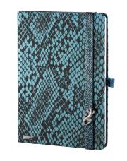 Opakowanie Notes A6 Snake Sharmer zielony kratka