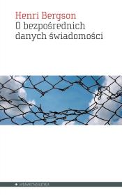 Okładka książki O bezpośrednich danych świadomości