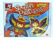 Okładka książki Obrazki zdobione cekinami Wróżki