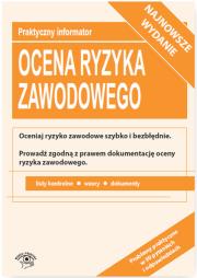 Okładka książki Ocena ryzyka zawodowego 2016