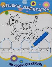 Od kropki do kropki. Wiejskie zwierzątka. Autor:   Praca zbiorowa. Dadada.pl Okładka książki Od kropki do kropki. Wiejskie zwierzątka