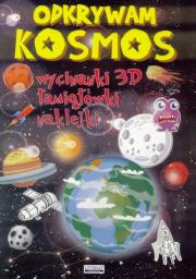 Odkrywam kosmos. Wycinanki 3D, łamigłówki LITERAT. Autor: Jerzy Rafalski, Guzowska Beata. Dadada.pl Okładka książki Odkrywam kosmos. Wycinanki 3D, łamigłówki LITERAT