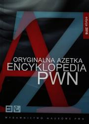 Okładka książki Oryginalna Azetka Encyklopedia PWN