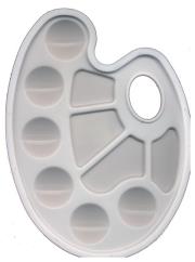 Paleta do farb standard. Wydawca: St. Majewski. Dadada.pl Opakowanie Paleta do farb standard