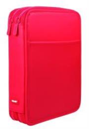 Opakowanie Piórnik 2 poz. z wyprawką duży Matt Touch czerwony