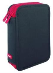 Opakowanie Piórnik 2 poz. z wyprawką Gray Neo czerwony MILAN