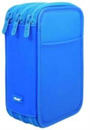 Opakowanie Piórnik 3 poz. z wyprawką Matt Touch nieb. MILAN