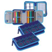 Opakowanie Piórnik z wyposażeniem  2 klapki Etno