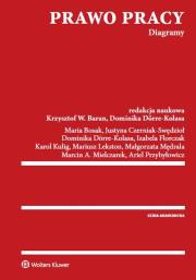 Prawo pracy Diagramy. Autor: praca zbiorowa. Dadada.pl Okładka książki Prawo pracy Diagramy