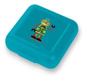 Opakowanie Pudełko na kanapki, wzór robot