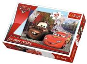 Opakowanie Puzzle 30 Złomek i Zygzak w Europie TREFL