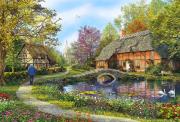 Puzzle Wiejska chatka 5000. Wydawca: Educa Borras. Dadada.pl Opakowanie Puzzle Wiejska chatka 5000