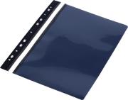 Opakowanie Skoroszyt A4 PVC z europerforacją granatowy(10szt)