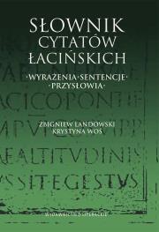 Okładka książki Słownik cytatów łacińskich