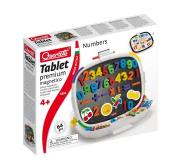 Tablica magnetyczna dwustronna premium Cyfry kształty 64 elementy. Wydawca: Quercetti. Dadada.pl Opakowanie Tablica magnetyczna dwustronna premium Cyfry kształty 64 elementy