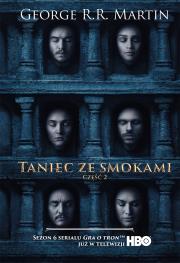 Okładka książki Taniec ze smokami Tom II okł. filmowa TW