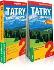 Tatry polskie i słowackie explore! guide. Autor: Nodzyński Tomasz, Cobel-Tokarska Marta. Dadada.pl Okładka książki Tatry polskie i słowackie explore! guide
